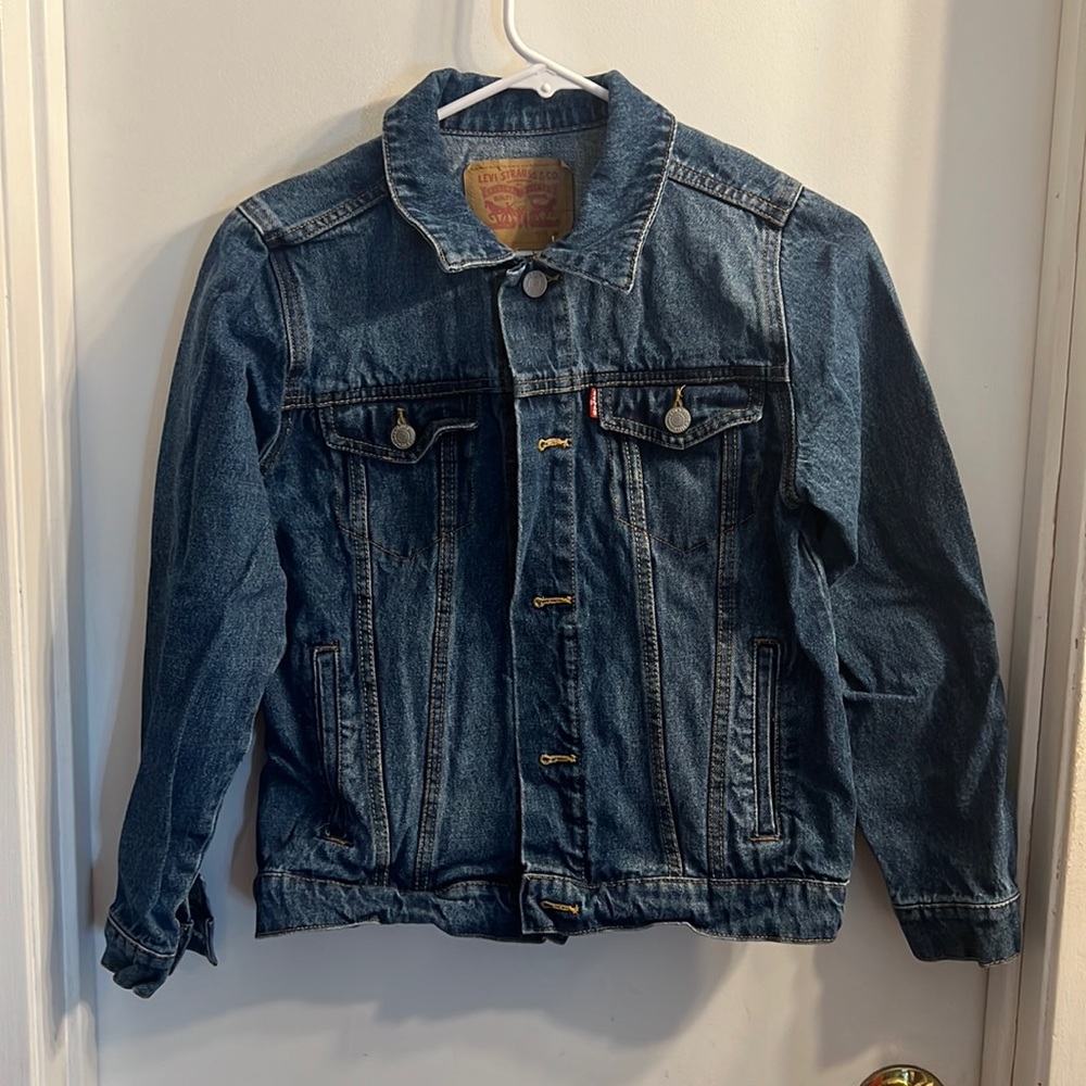 Girls Med 10-12 years Levi’s Jean jacket PERFECT CONDITION